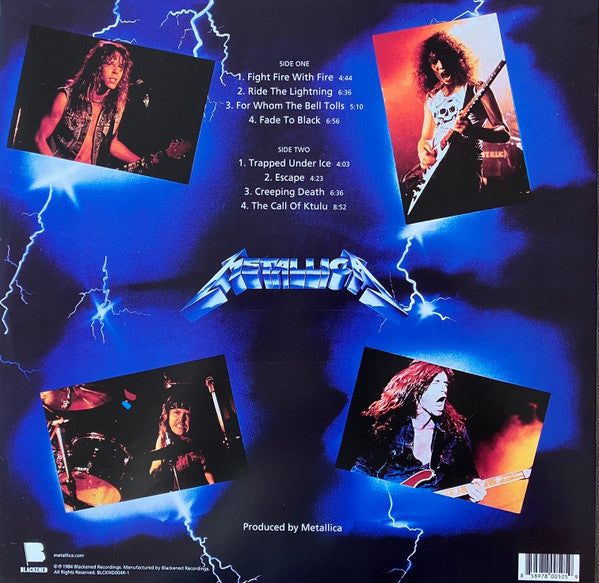 Metallica – Ride The Lightning (Remastered Vinyl LP)