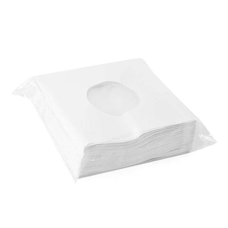 7" Paper & Poly-Lined Record Inner Sleeves - White